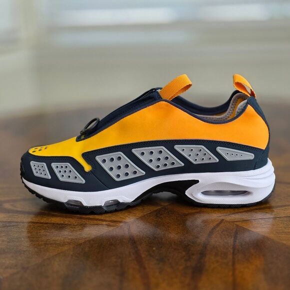 Nike Air Max Sunder Canyon Gold/Deep Ocean Running Shoes Men's 8 New HJ8080-700 - Picture 9 of 16
